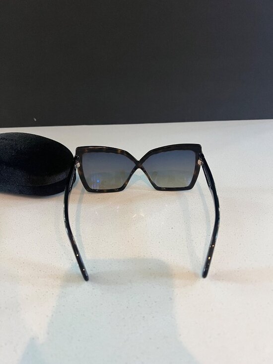 TOM FORD Fiore TF 1195 ECO Fiore 63mm Oversize Butterfly Sunglasses